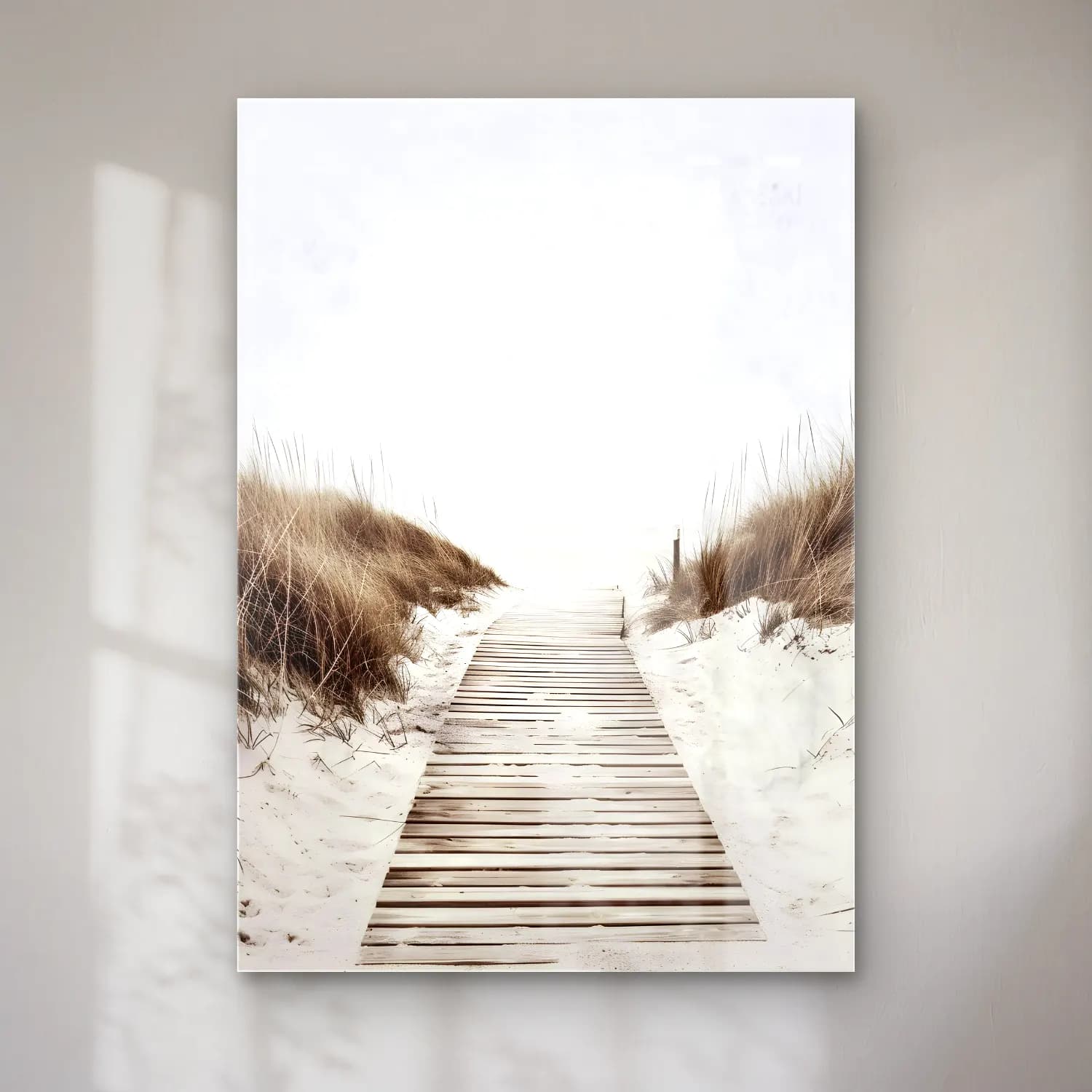 Pastel Sakin Deniz Ufku No. 4 cam tablo — Pastel Sakin Deniz Ufku No. 4 — pastel sakin deniz ufku