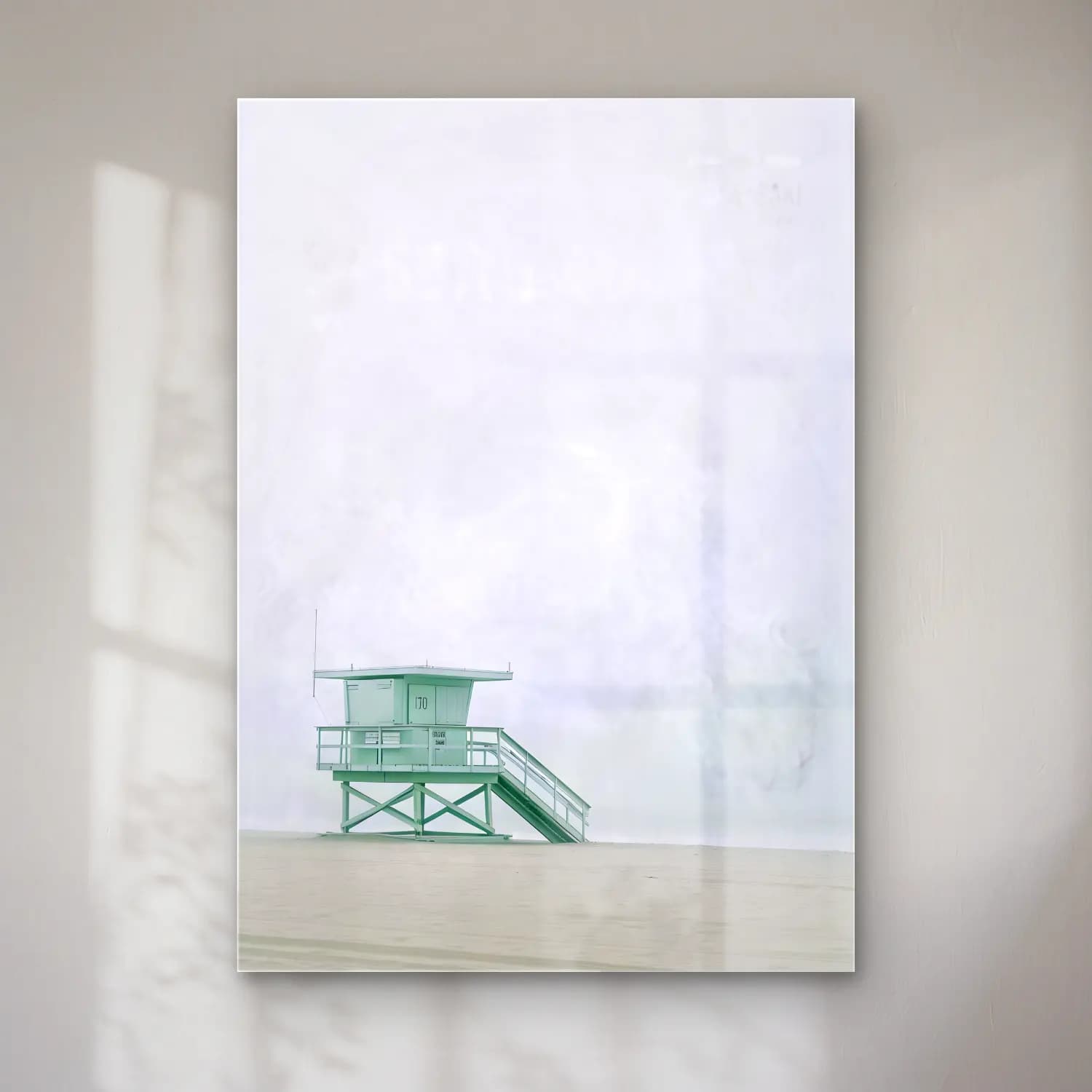 Pastel Deniz Feneri cam tablo — Pastel Deniz Feneri — pastel deniz feneri