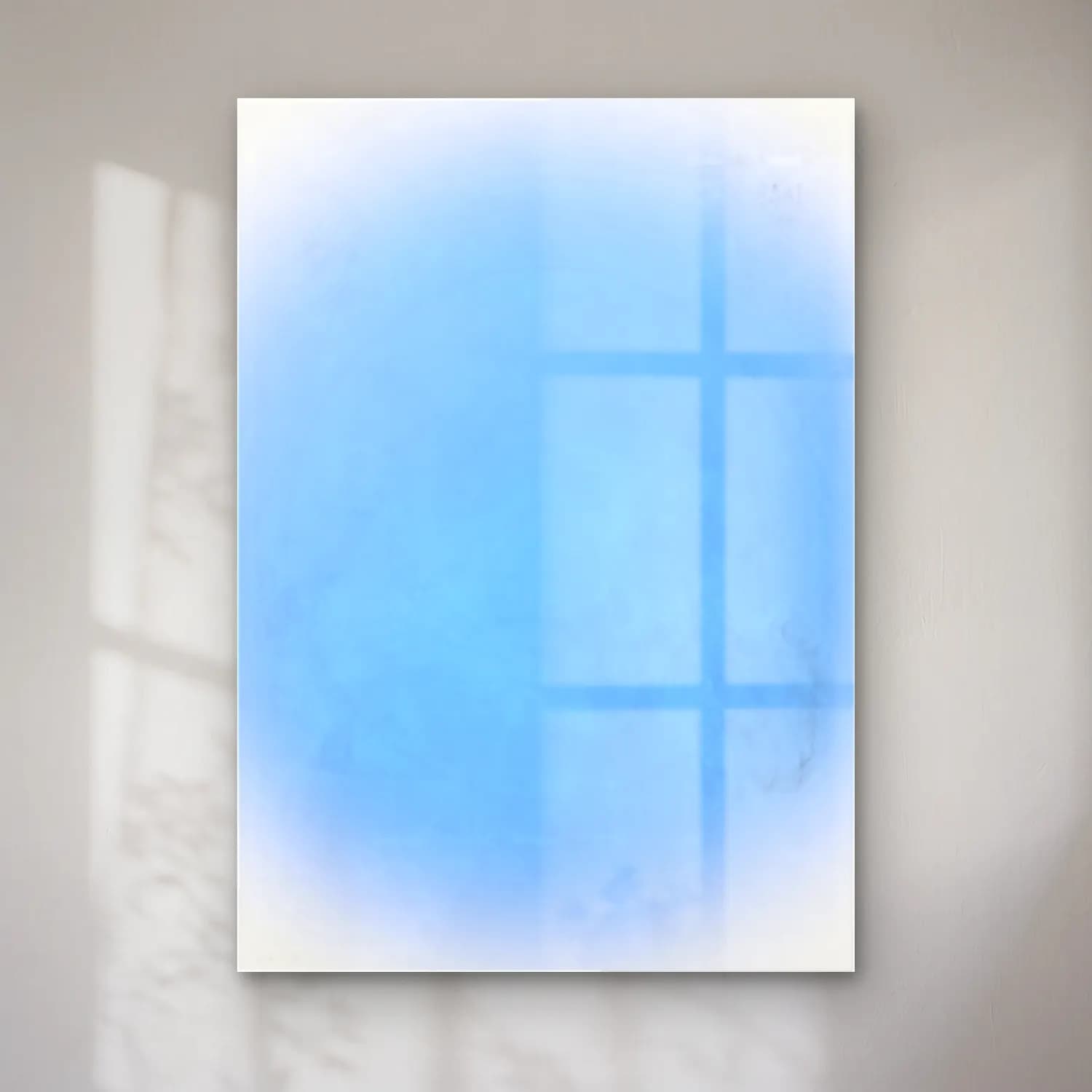 Pastel Renk Alanları No. 43 cam tablo — Pastel Renk Alanları No. 43 — pastel renk alanları