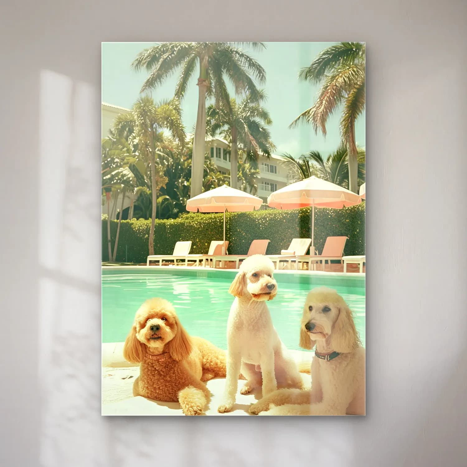 Pastel Köpek No. 2 cam tablo — Pastel Köpek No. 2 — pastel köpek