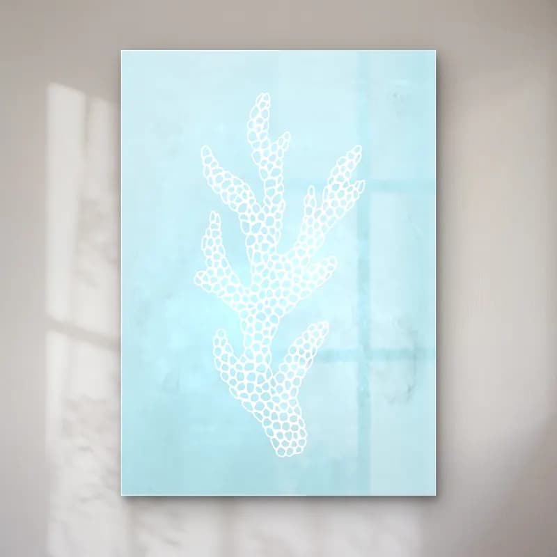Pastel Çiçek Deseni No. 21 cam tablo — Pastel Çiçek Deseni No. 21 — pastel çiçek deseni