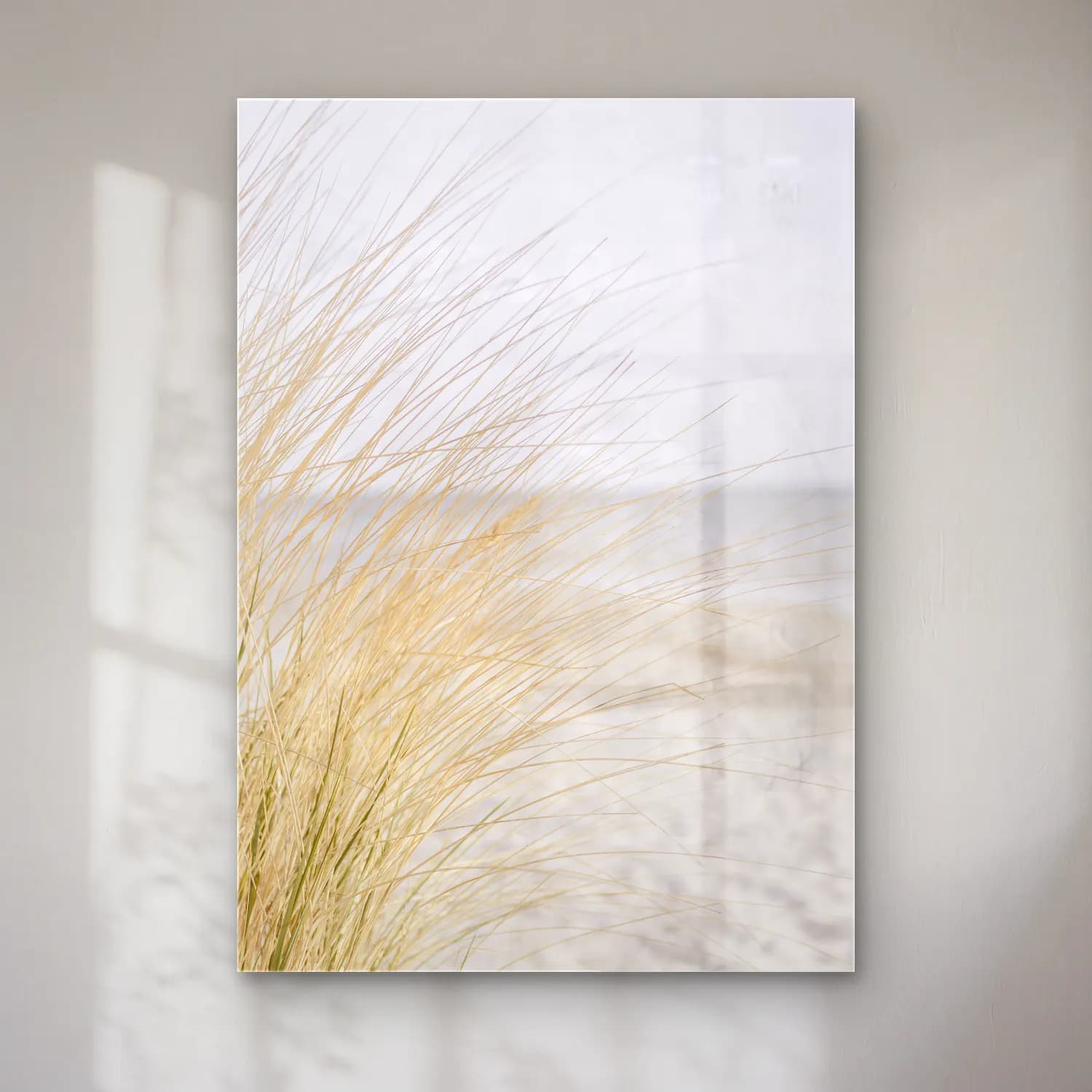 Pastel Çöl Kumulları No. 3 cam tablo — Pastel Çöl Kumulları No. 3 — pastel çöl kumulları