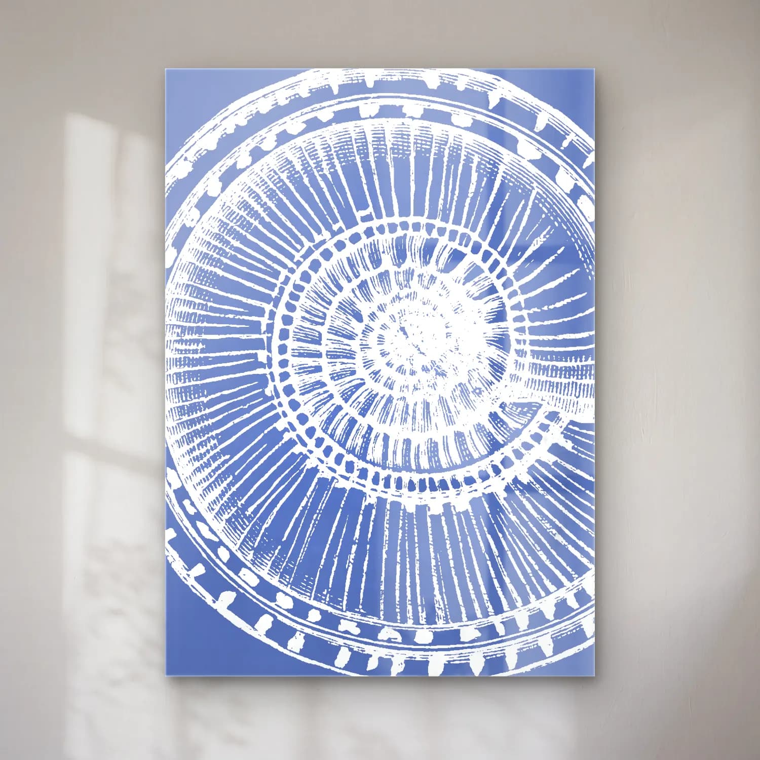 Boho Deniz Kabukları No. 6 cam tablo — Boho Deniz Kabukları No. 6 — boho deniz kabukları