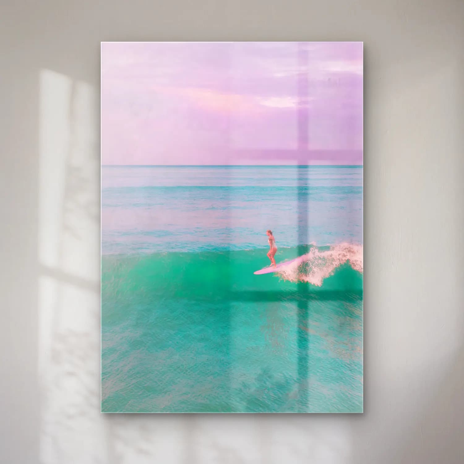 Pastel Sörf No. 3 cam tablo — Pastel Sörf No. 3 — pastel sörf