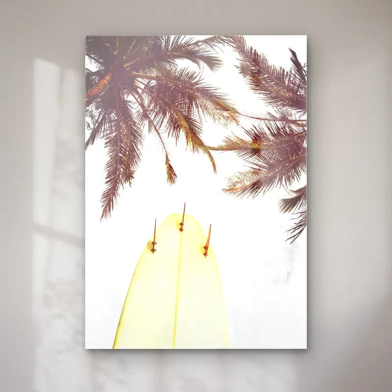 Pastel Sörf No. 4 cam tablo — Pastel Sörf No. 4 — pastel sörf
