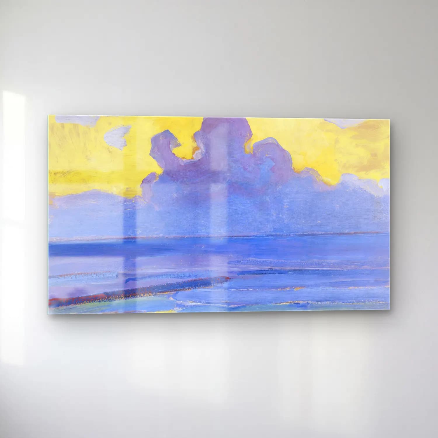 Piet Mondrian – By the Sea cam tablo — sol açıdan görünüm