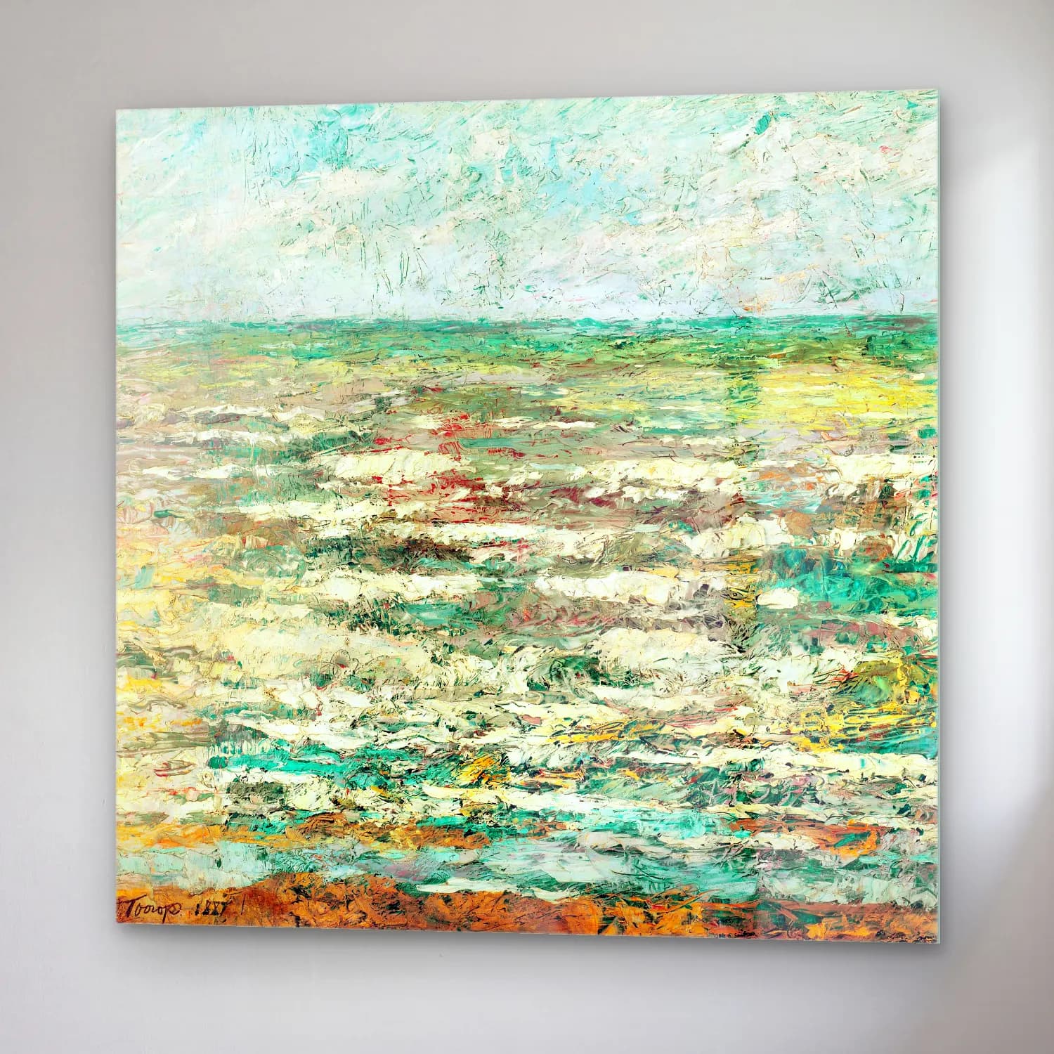 The Rijksmuseum – The Sea cam tablo — sağ açıdan görünüm