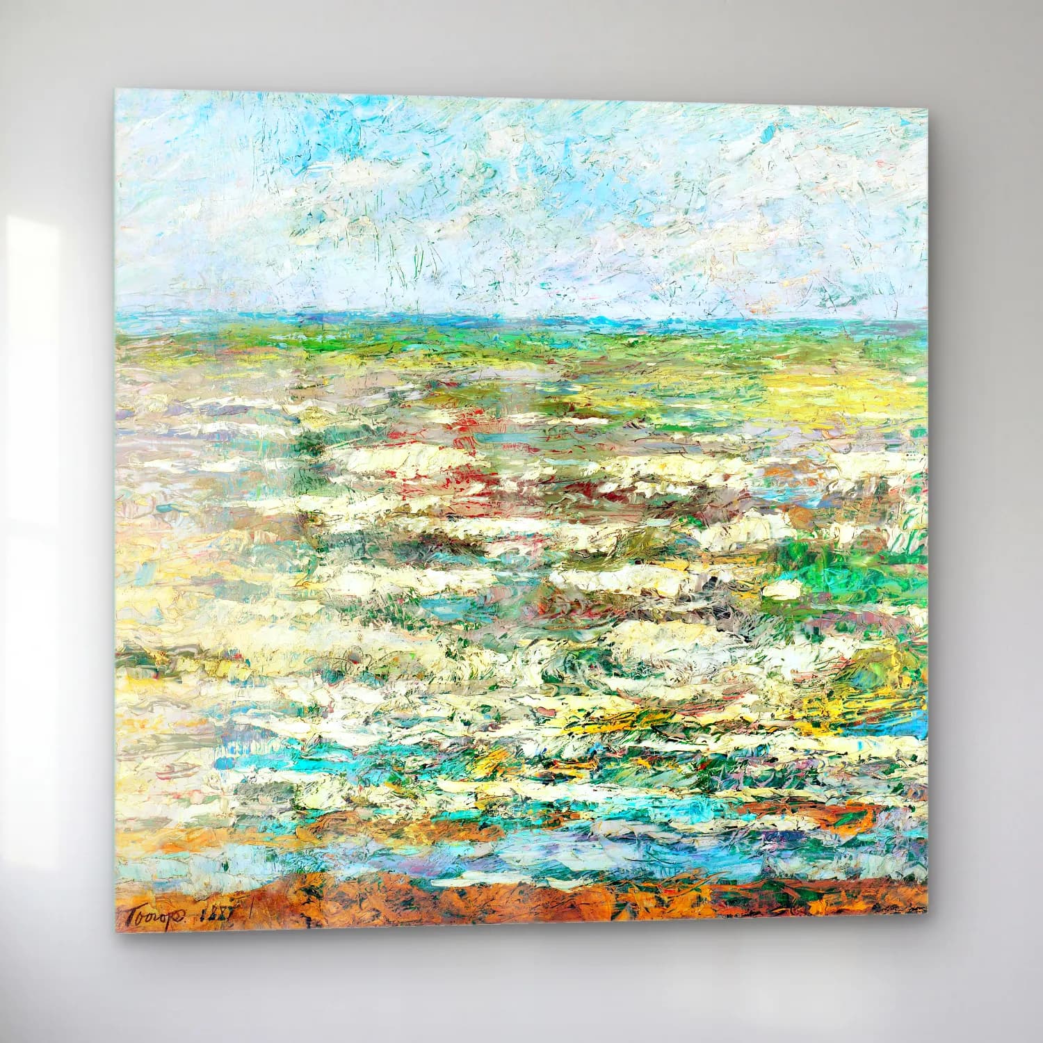 The Rijksmuseum – The Sea cam tablo — sol açıdan görünüm