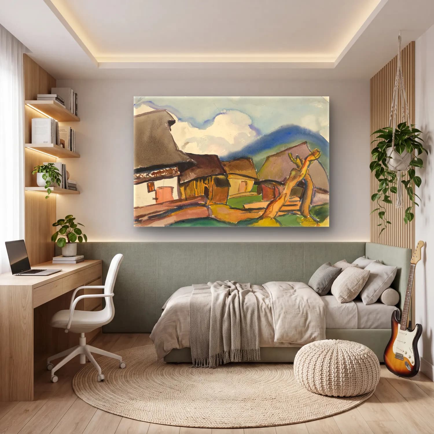 Zolo Palugyay – Village cam tablo — genç odasında