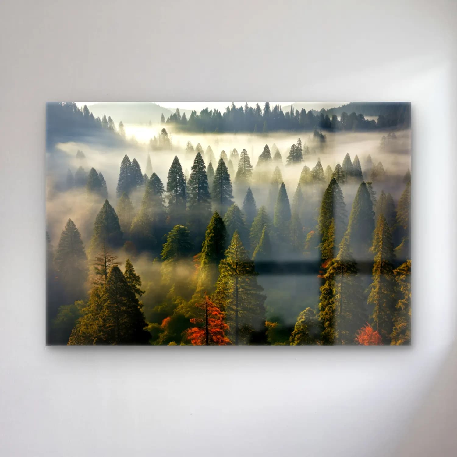 Pastel Sisli Orman cam tablo — Pastel Sisli Orman — pastel sisli orman