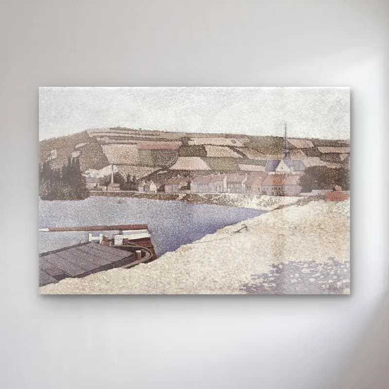 Vintage Liman ve Tekneler No. 22 cam tablo — Vintage Liman ve Tekneler No. 22 — vintage liman ve tekneler