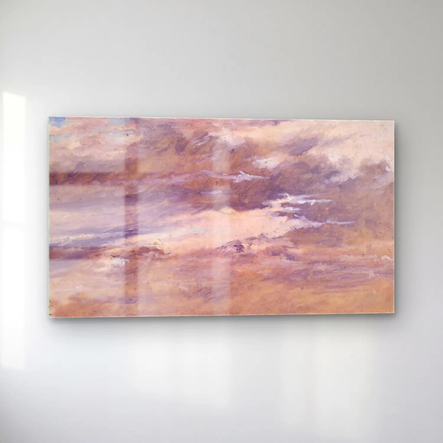 Christen Købke – Study of Clouds cam tablo — sol açıdan görünüm
