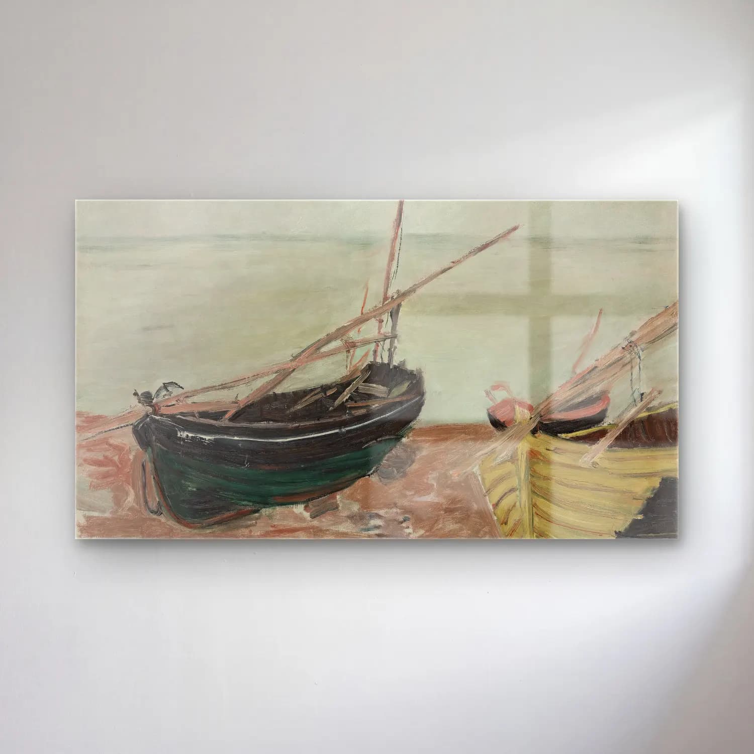 Yağlı Boya Yelkenliler No. 37 cam tablo — Yağlı Boya Yelkenliler No. 37 — yağlı boya yelkenliler