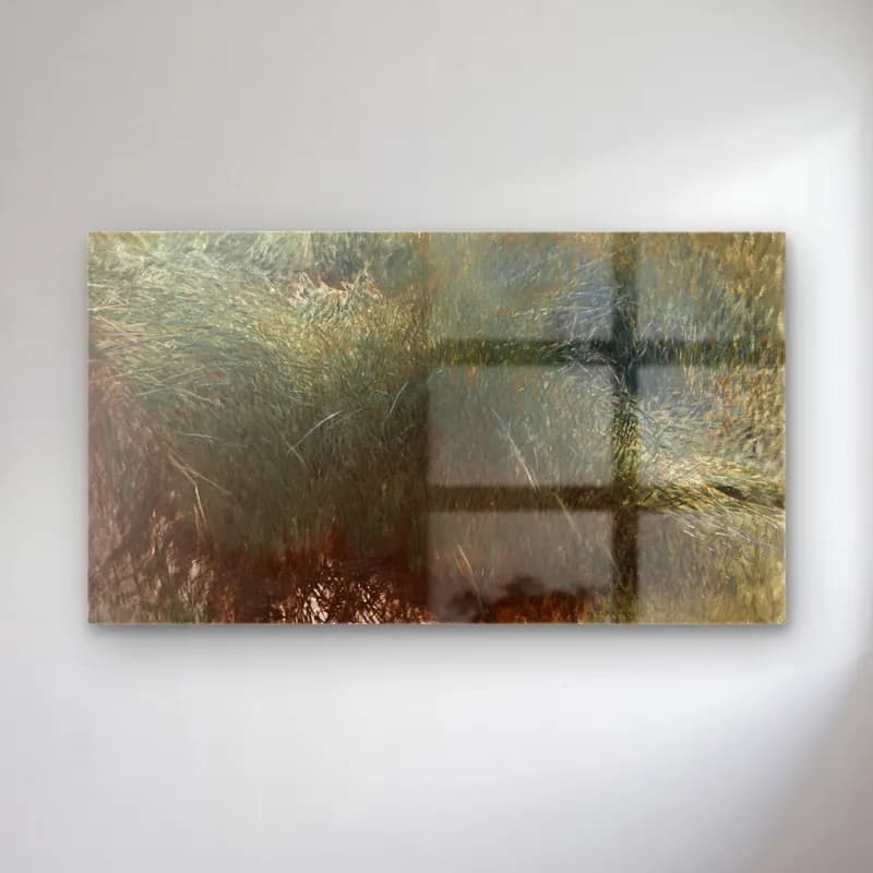 Bruno Liljefors – Clump of Reeds cam tablo — Bruno Liljefors – Clump of Reeds — empresyonist buğday tarlası