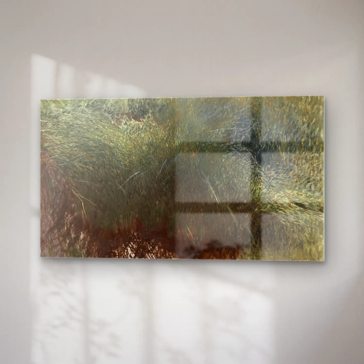 Bruno Liljefors – Clump of Reeds cam tablo — sağ açıdan görünüm