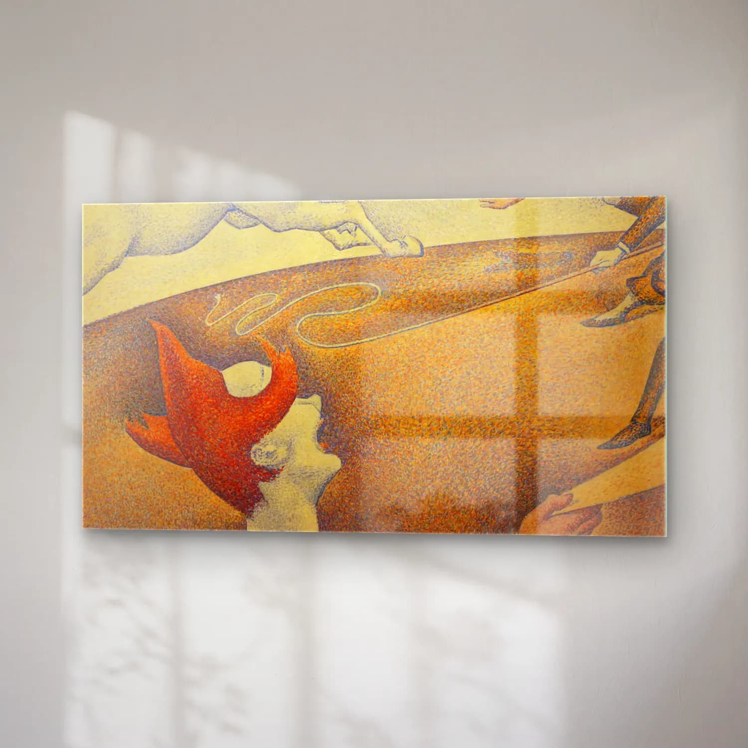 George Seurat – Circus cam tablo — sağ açıdan görünüm