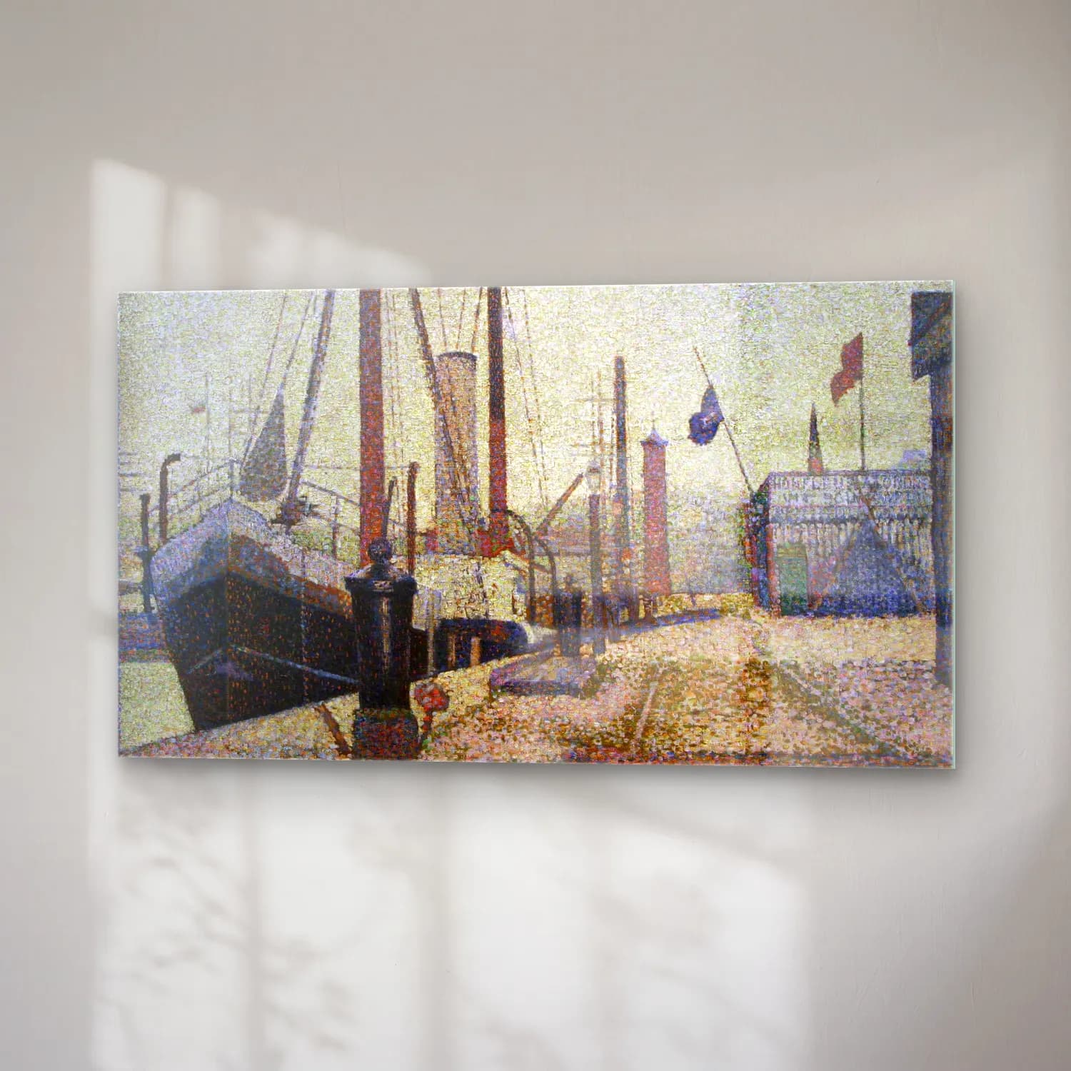 George Seurat – La Maria cam tablo — sağ açıdan görünüm
