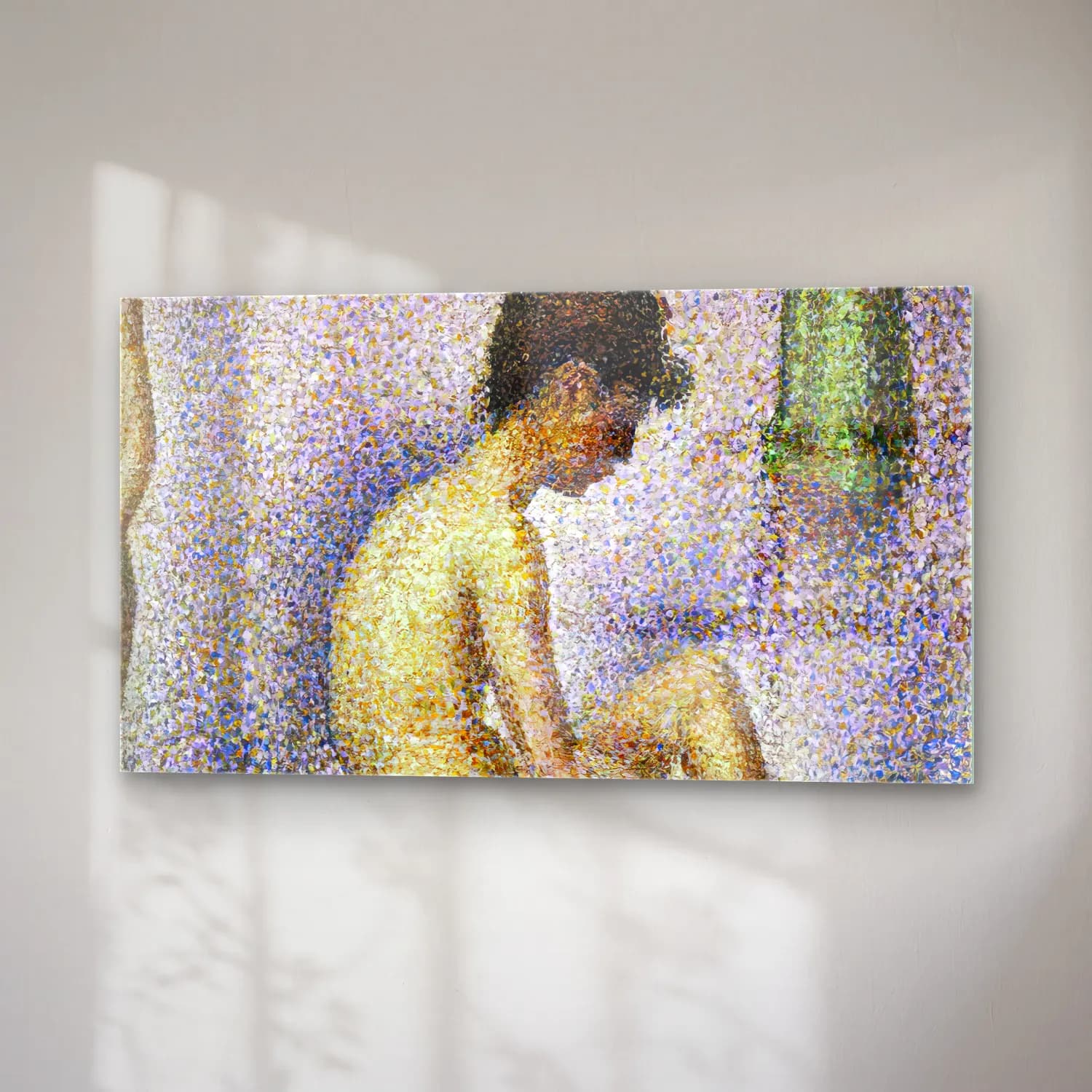 Georges Seurat – Models (detail) cam tablo — sağ açıdan görünüm