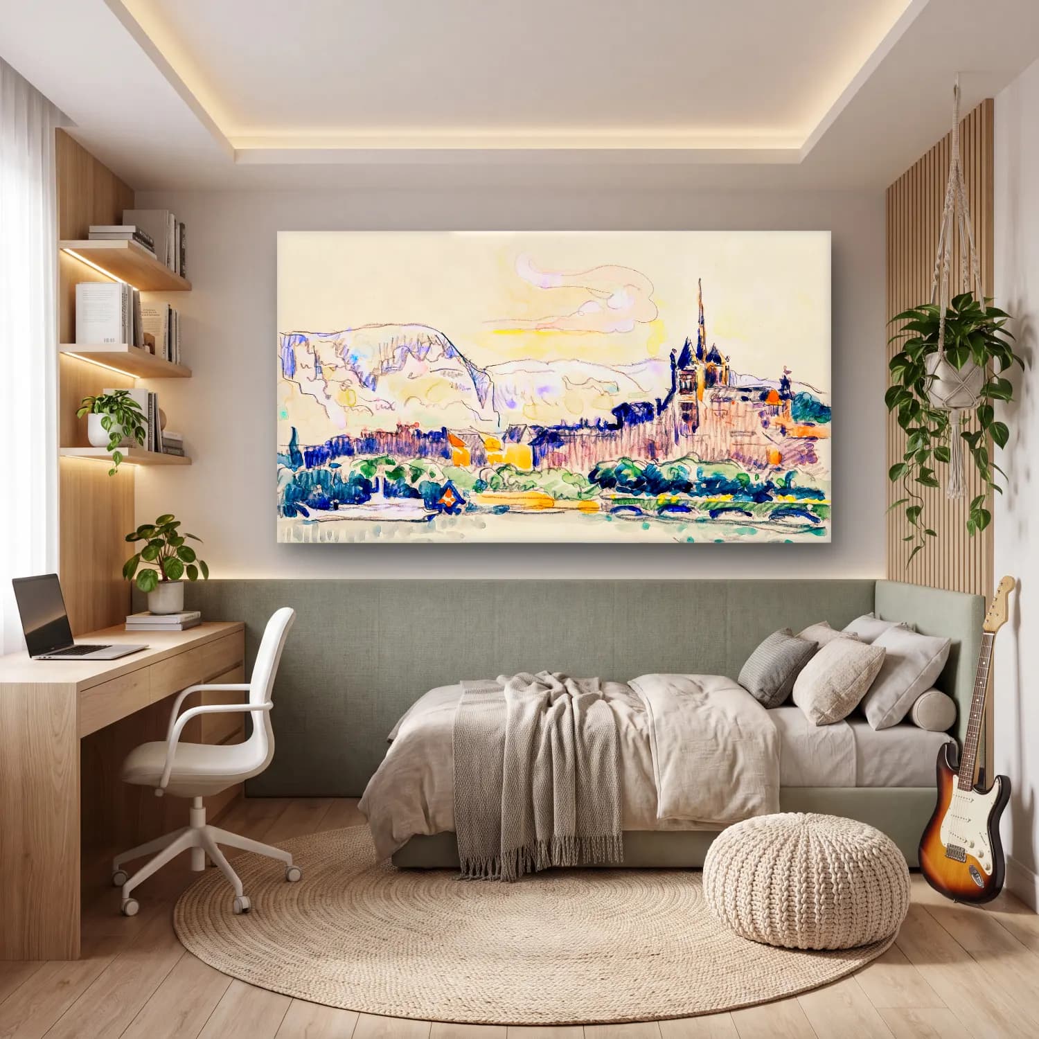Paul Signac – Genève cam tablo — genç odasında