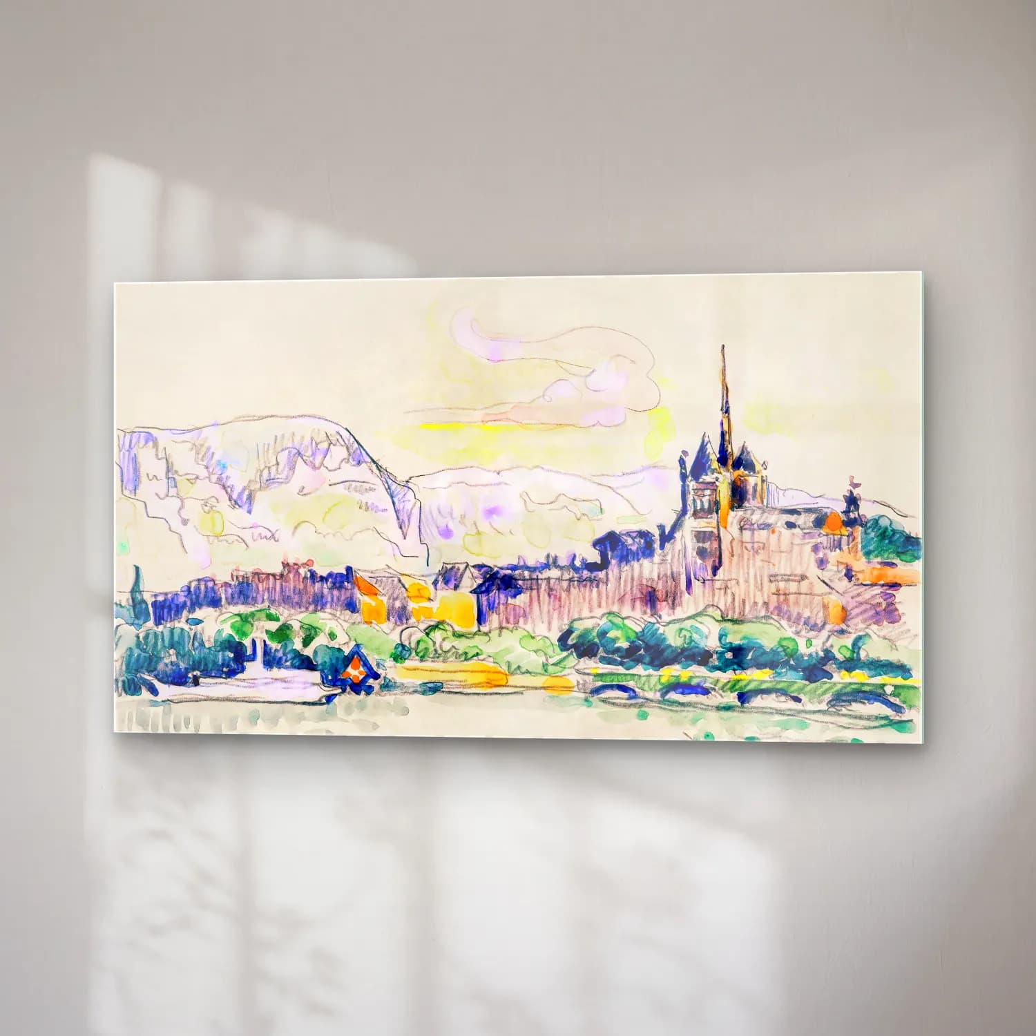 Paul Signac – Genève cam tablo — sağ açıdan görünüm
