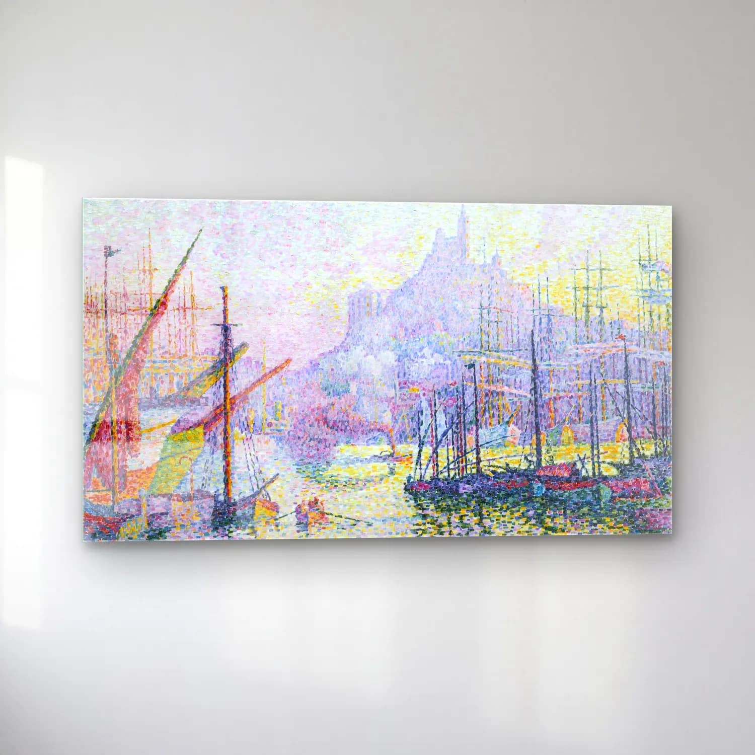 Paul Signac – Kunstdruck cam tablo — sol açıdan görünüm