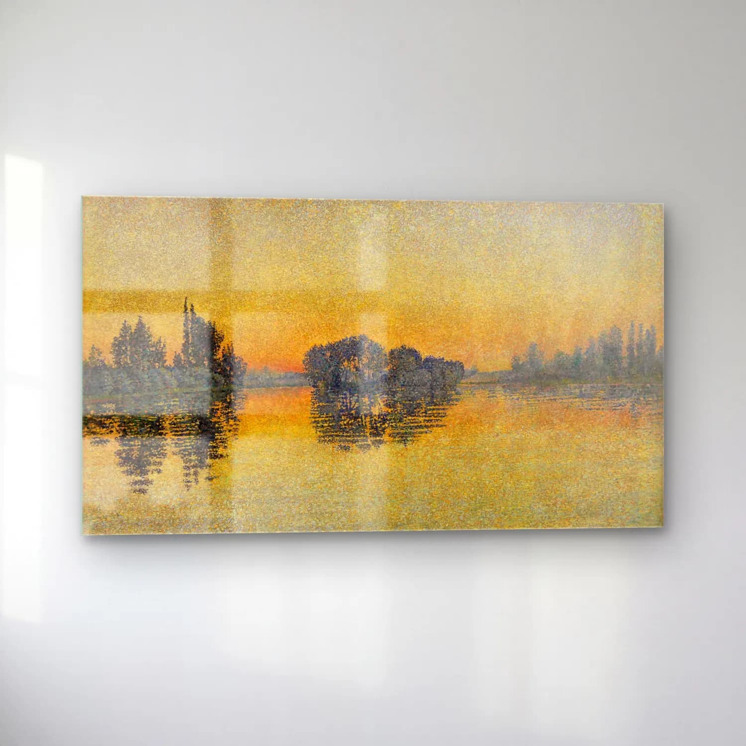 Paul Signac – Sunset cam tablo — sol açıdan görünüm