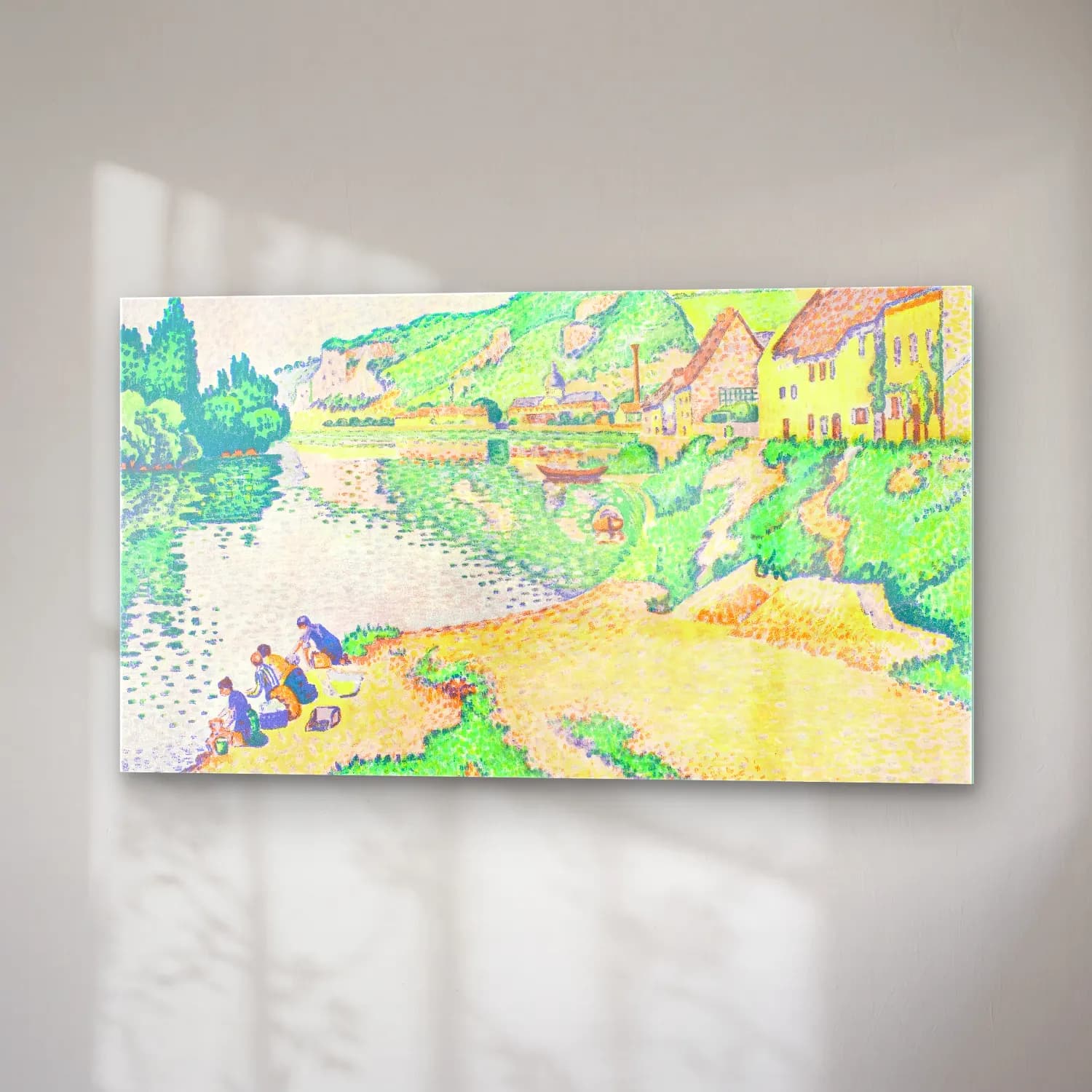 Paul Signac – The Andelys cam tablo — sağ açıdan görünüm