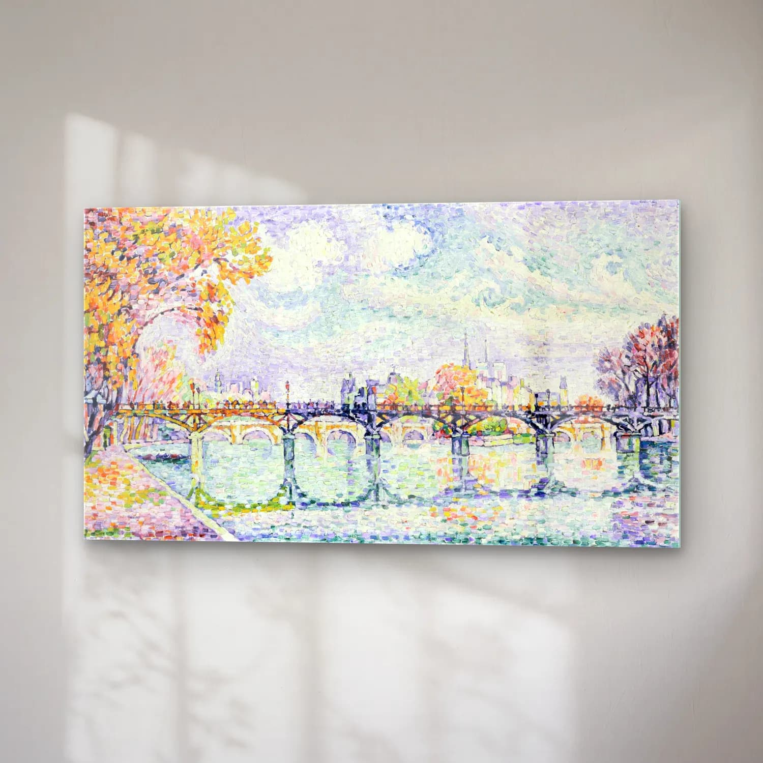 Paul Signac – The Bridge Of Arts cam tablo — sağ açıdan görünüm