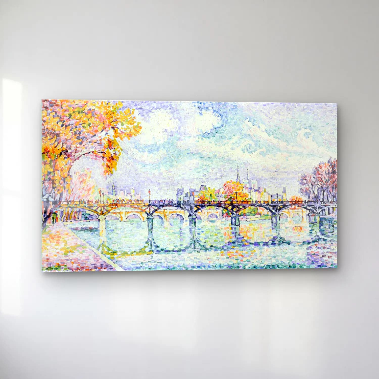 Paul Signac – The Bridge Of Arts cam tablo — sol açıdan görünüm