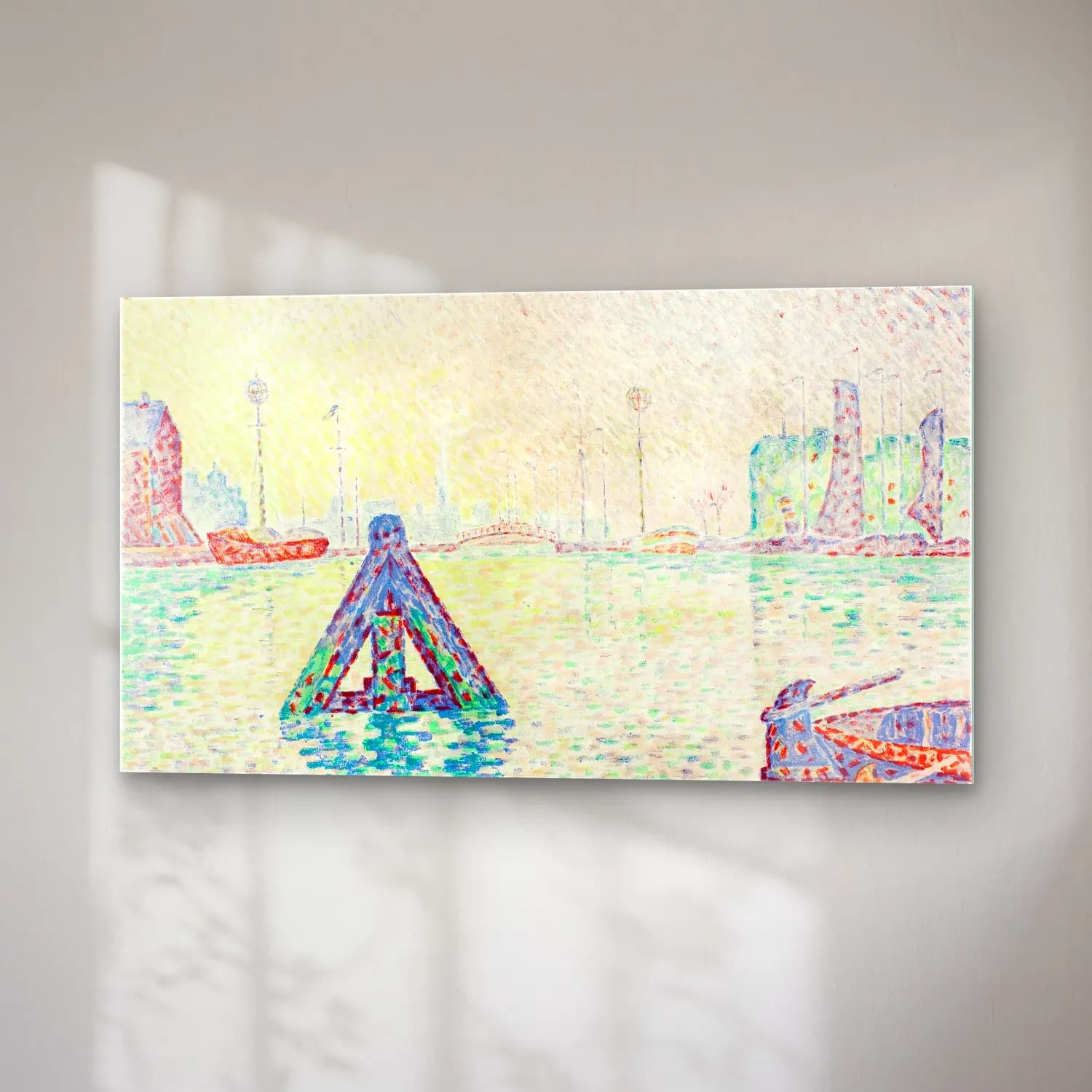 Paul Signac – The Buoy cam tablo — sağ açıdan görünüm