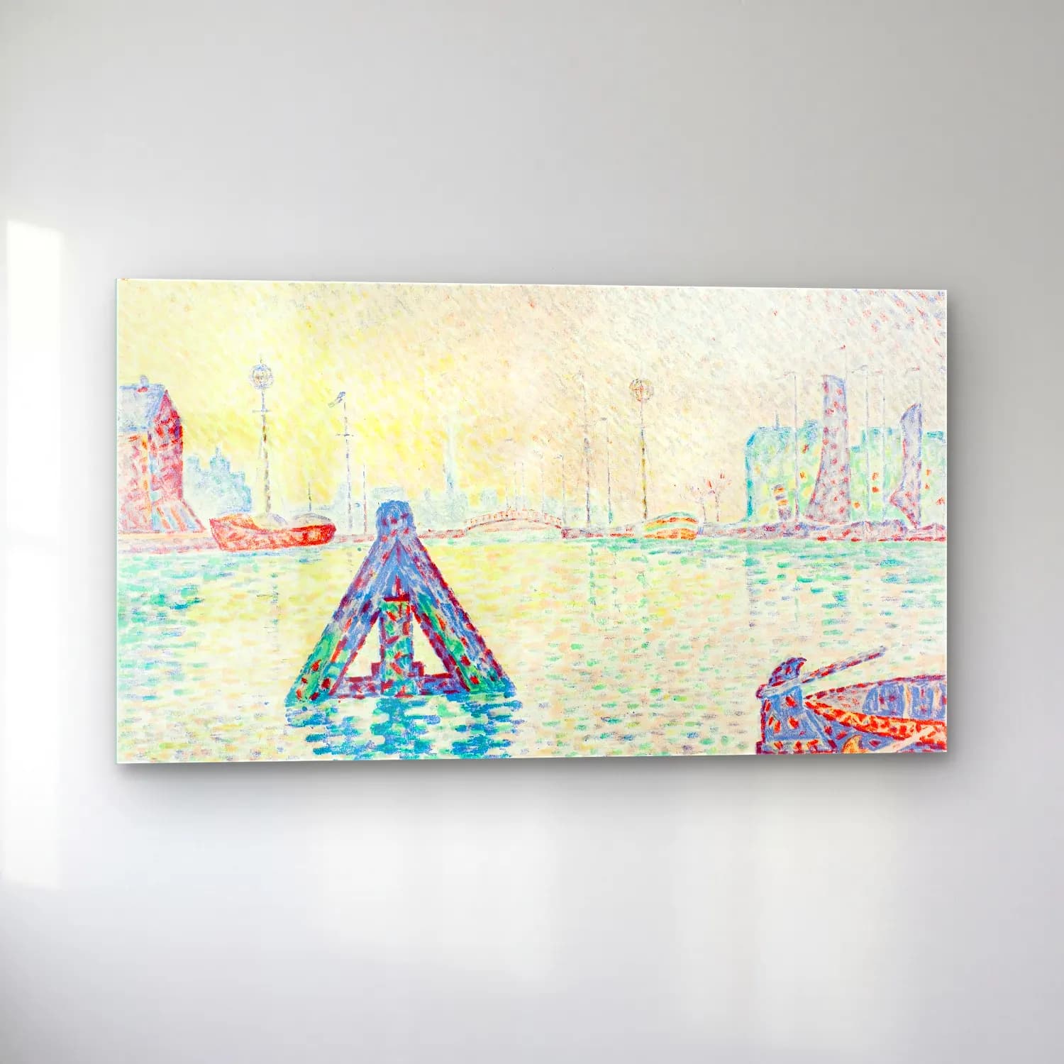 Paul Signac – The Buoy cam tablo — sol açıdan görünüm