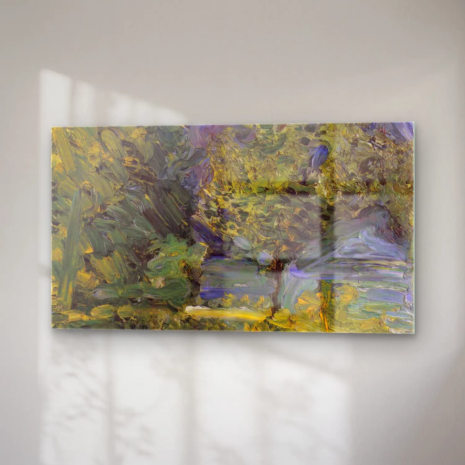 Gustav Klimt – Gmunden in the background cam tablo — sağ açıdan görünüm