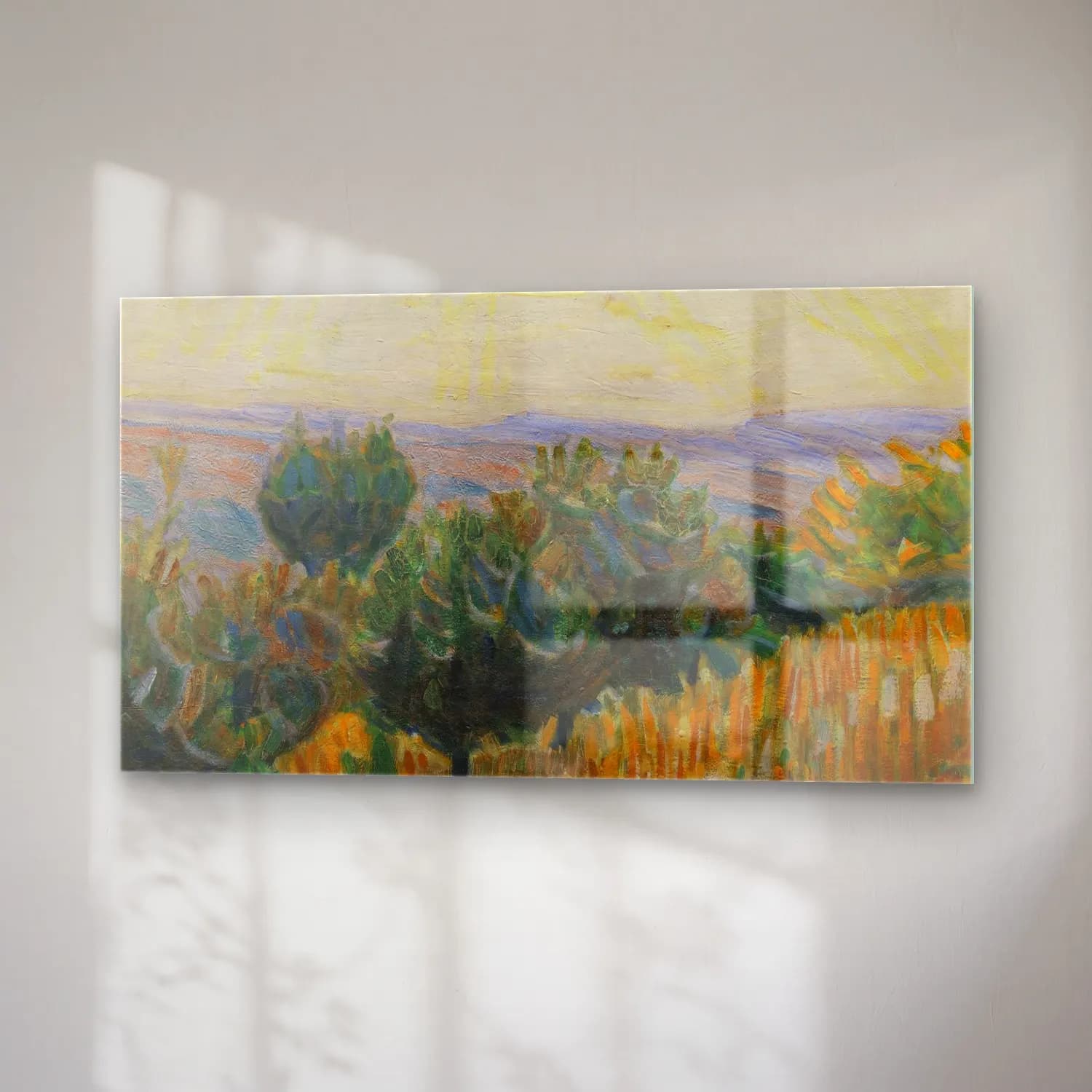 Niels Larsen Stevns – The vignette towards the light cam tablo — sağ açıdan görünüm