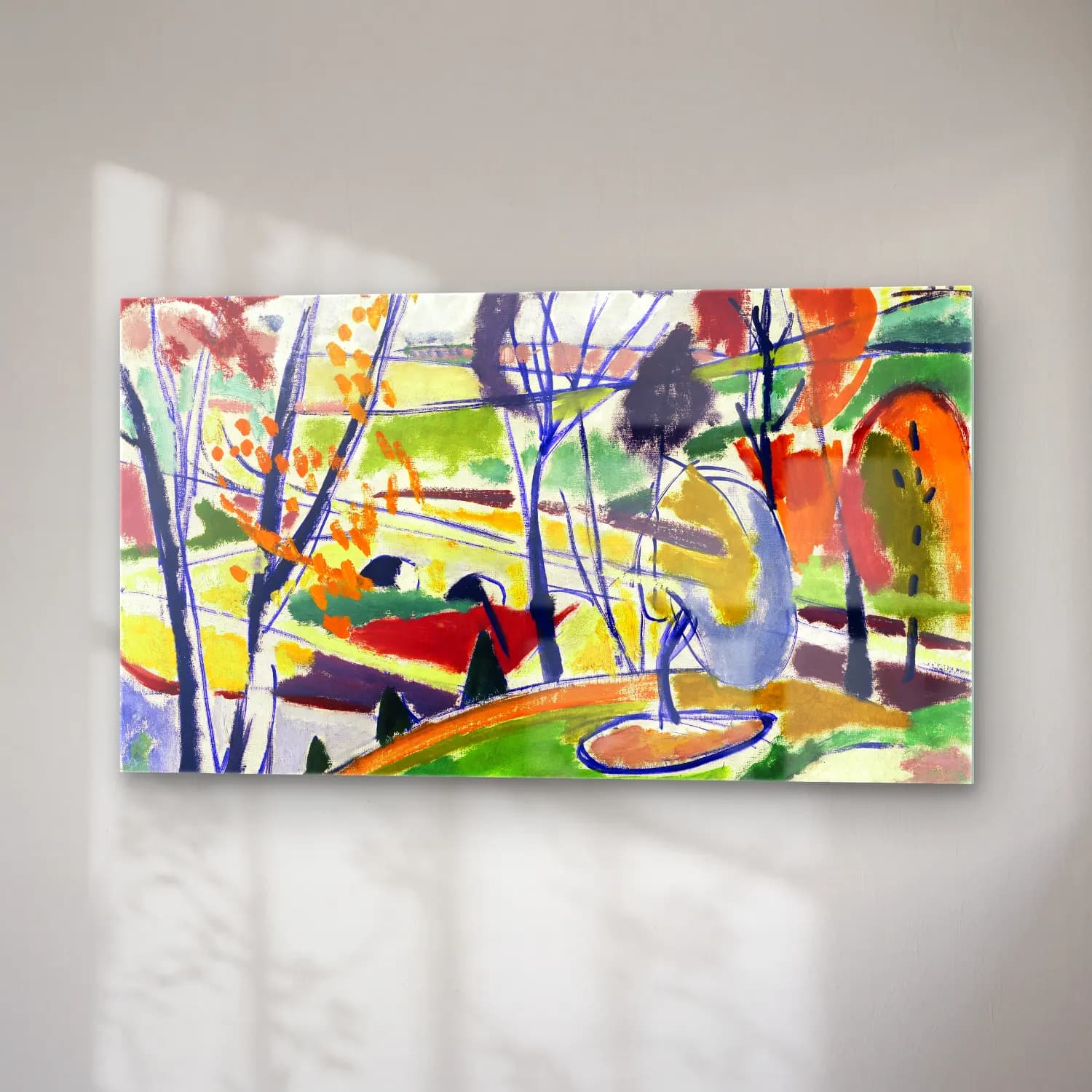 Henry Lyman Saÿen – Décor Plat cam tablo — sağ açıdan görünüm
