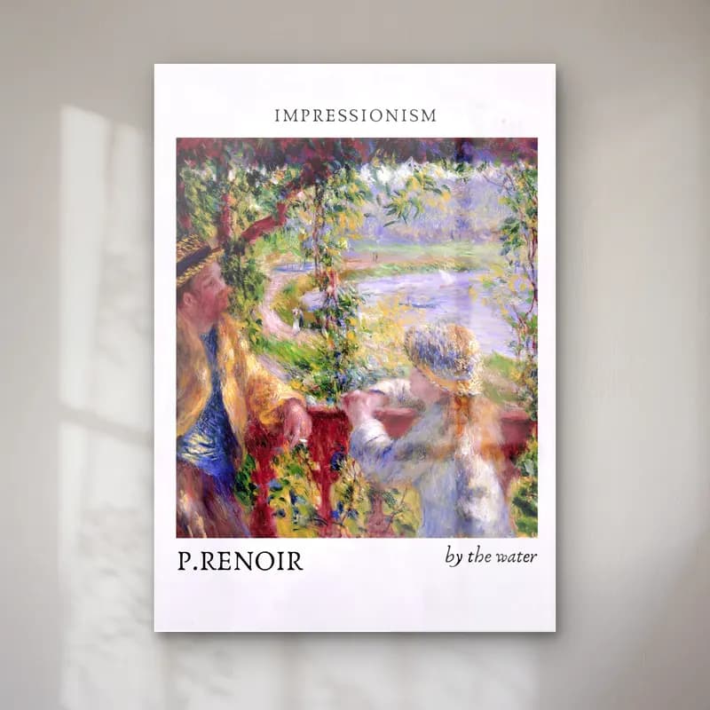 Empresyonist Sahilde İnsanlar No. 20 cam tablo — Empresyonist Sahilde İnsanlar No. 20 — empresyonist sahilde i̇nsanlar