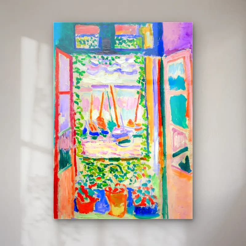 Empresyonist Yelkenliler No. 20 cam tablo — Empresyonist Yelkenliler No. 20 — empresyonist yelkenliler