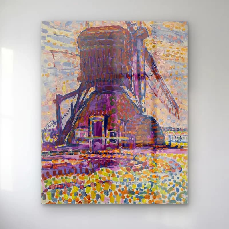 Empresyonist Renk Alanları No. 20 cam tablo — Empresyonist Renk Alanları No. 20 — empresyonist renk alanları