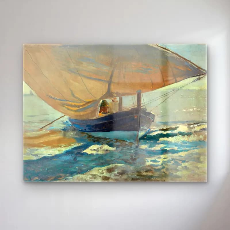 Empresyonist Yelkenliler No. 22 cam tablo — Empresyonist Yelkenliler No. 22 — empresyonist yelkenliler