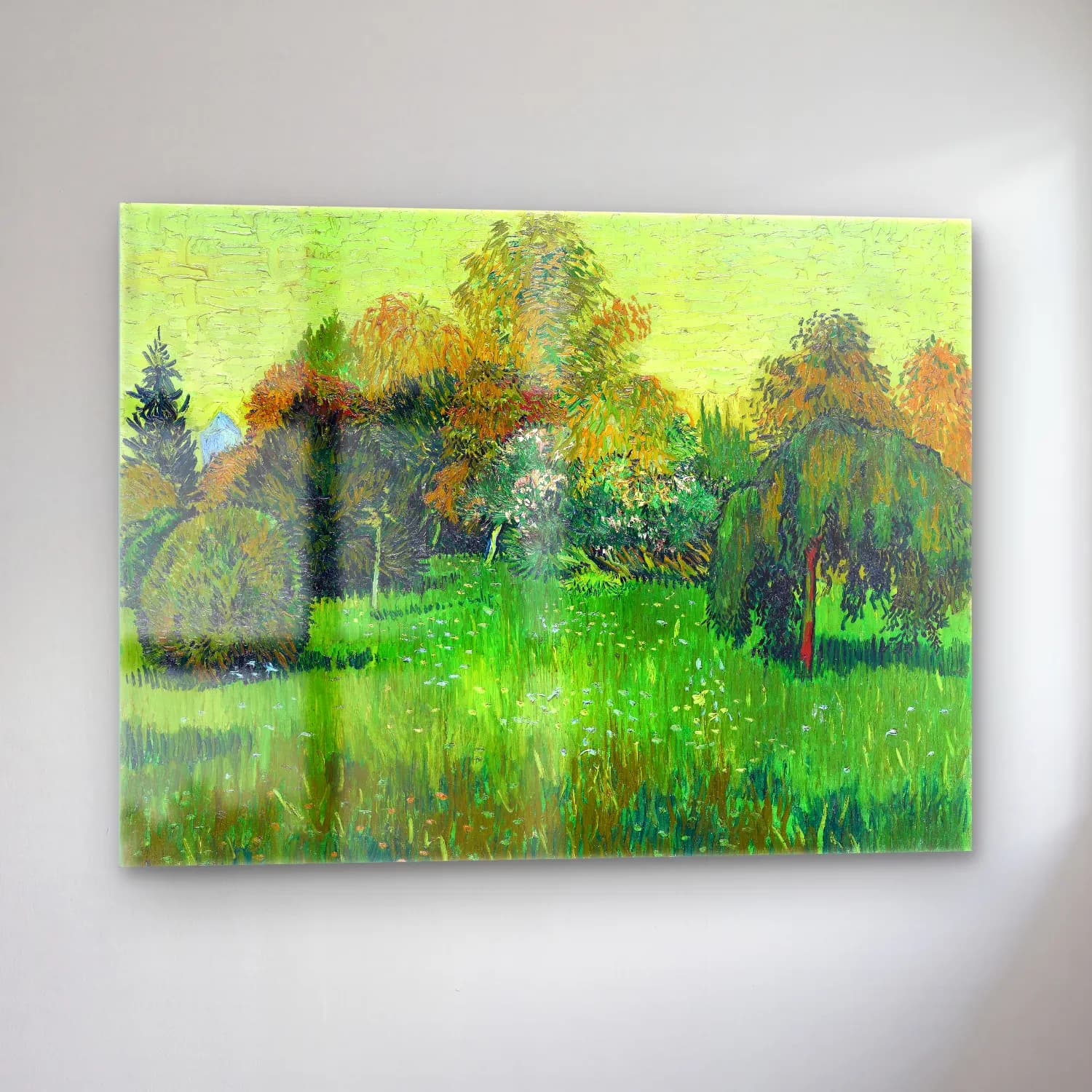 Vincent Van Gogh – The Poet s Garden cam tablo — sol açıdan görünüm