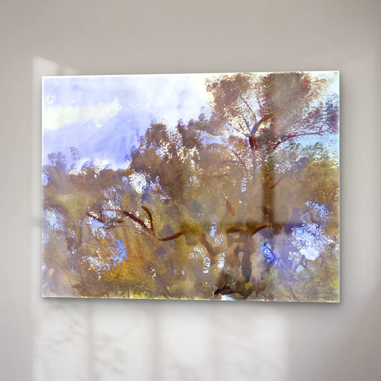 John Singer Sargent – Treetops against Sky (ca. 1909–1913) cam tablo — sağ açıdan görünüm