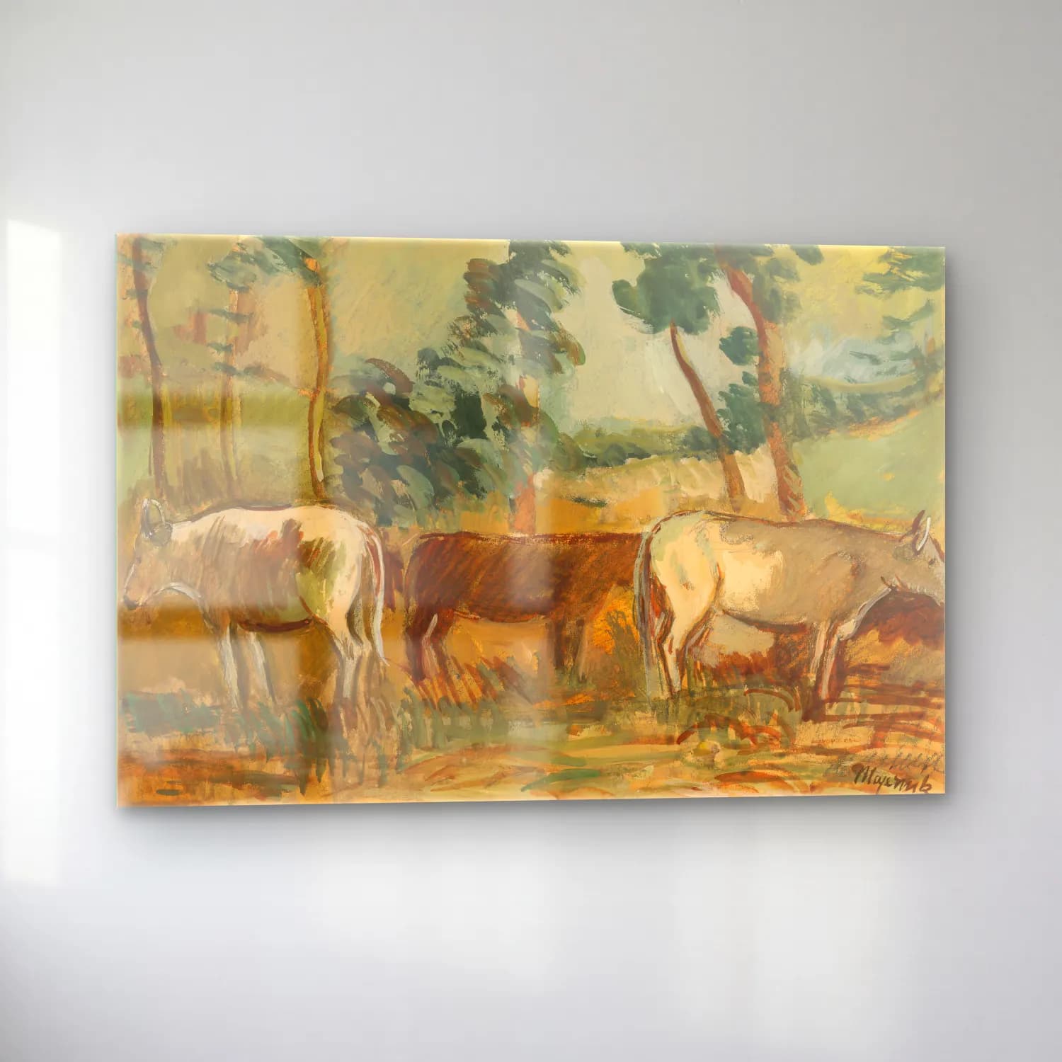 Cyprián Majerník – Cows cam tablo — sol açıdan görünüm