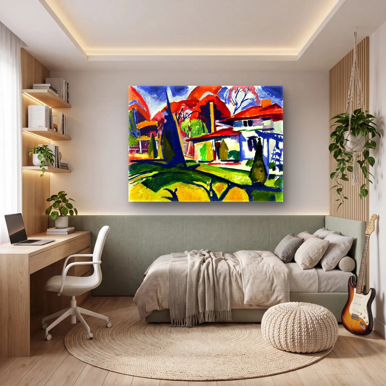 Lyman Sayen – Newman s House Henry cam tablo — genç odasında