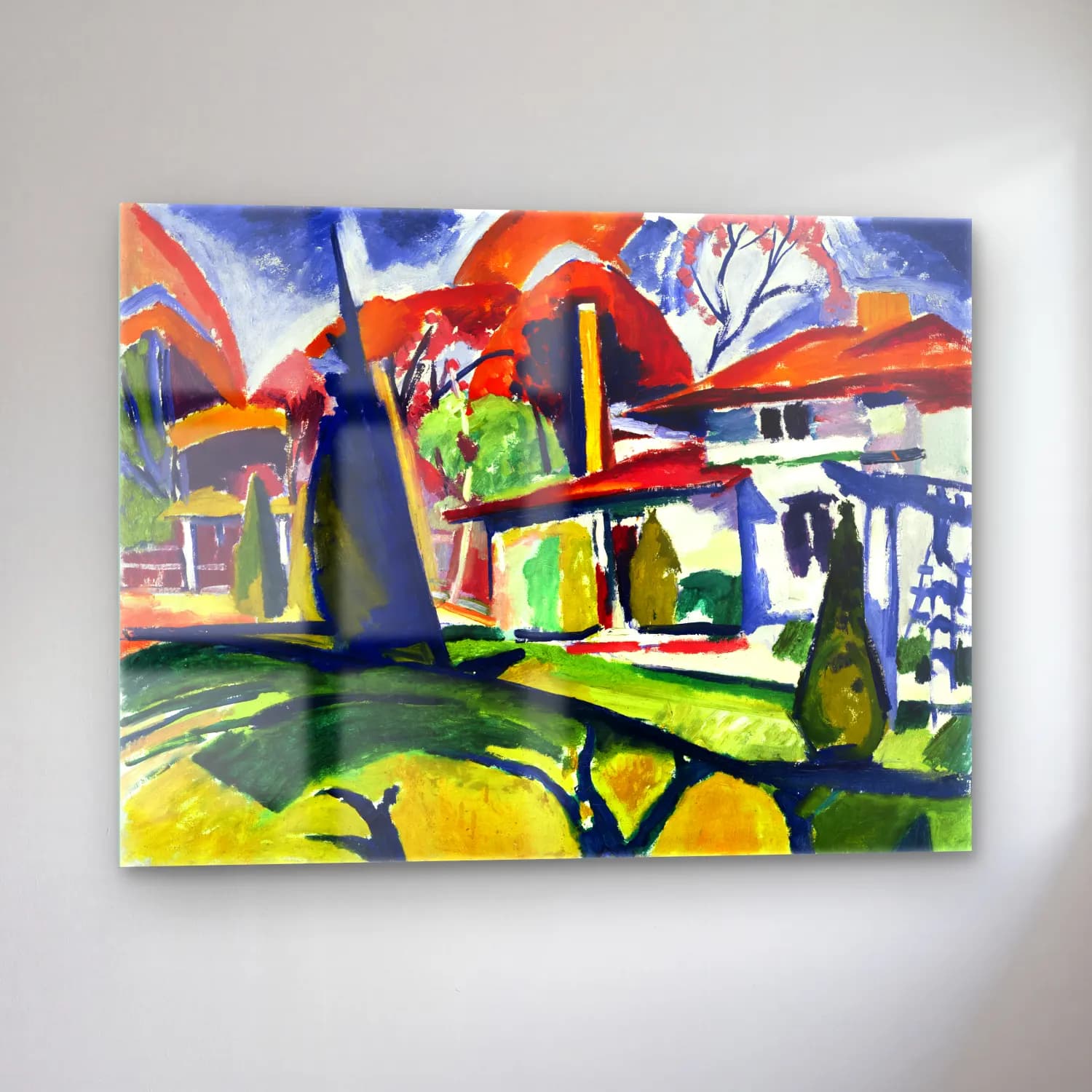 Lyman Sayen – Newman s House Henry cam tablo — sol açıdan görünüm