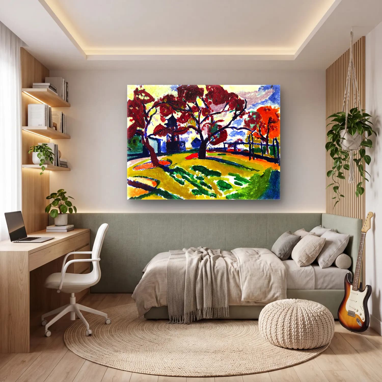 Lyman Sayen – Winds Henry cam tablo — genç odasında