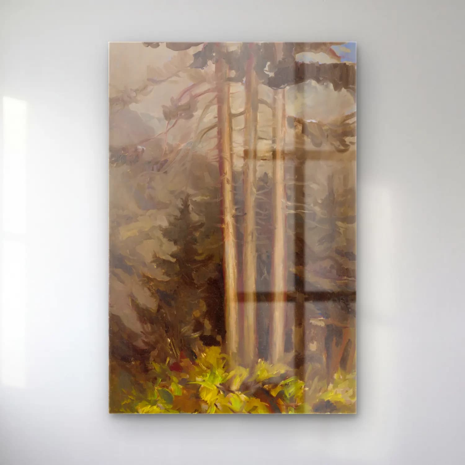 Zolo Palugyay – Spruce cam tablo — Zolo Palugyay – Spruce — yağlı boya orman