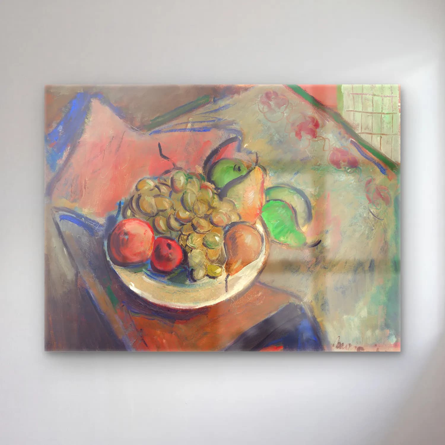 Cyprián Majerník – Still life cam tablo — Cyprián Majerník – Still life — empresyonist meyveli natürmort