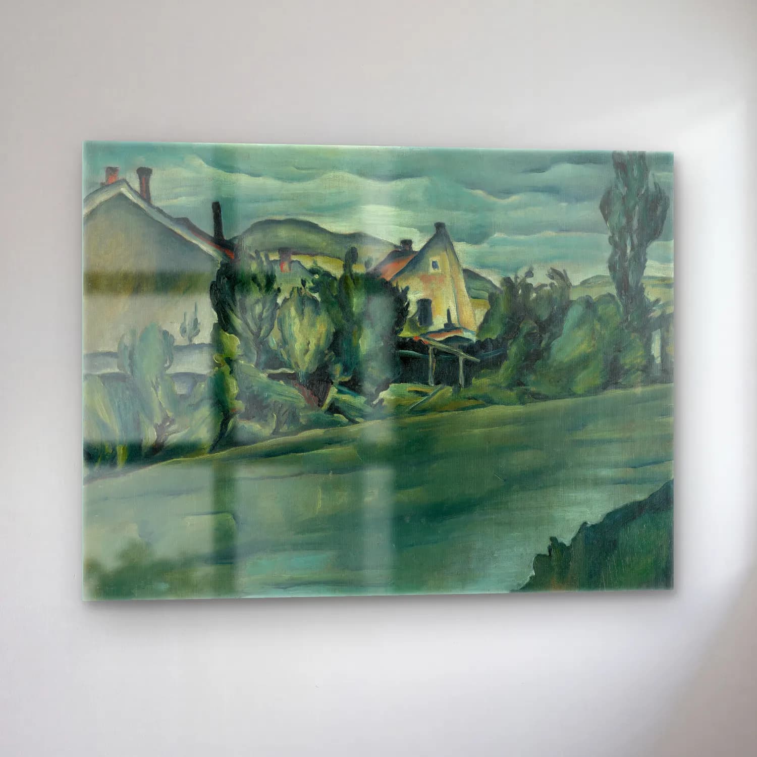Konštantín Bauer – Řahanov lines cam tablo — sol açıdan görünüm