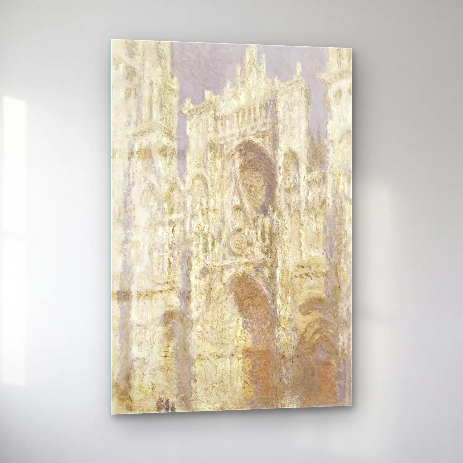 Empresyonist Katedral No. 12 cam tablo — sol açıdan görünüm