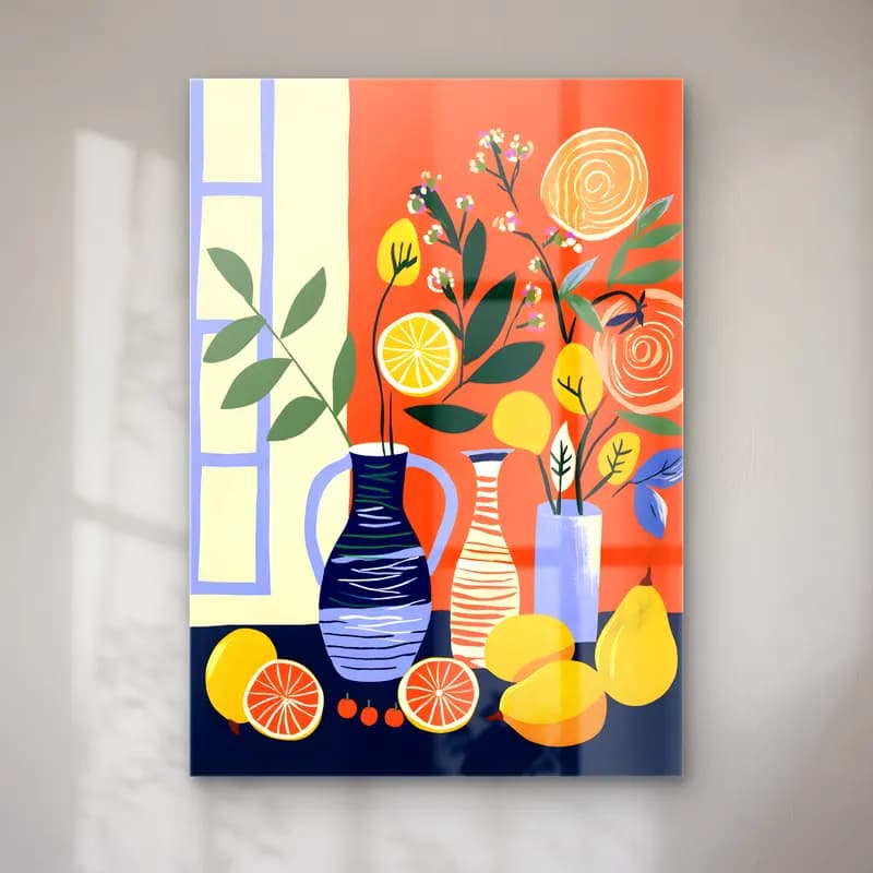 Maksimalist Limonlar cam tablo — Maksimalist Limonlar — maksimalist limonlar