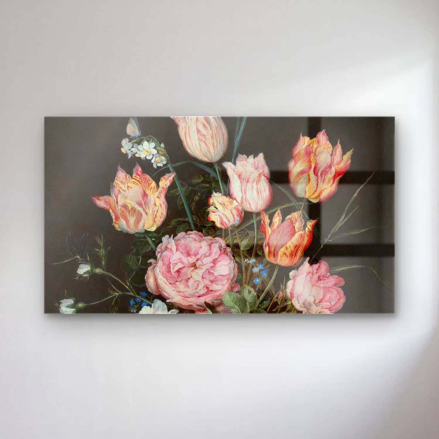 Jan Brueghel The Elder – Flowers in a Wan-Li Vase cam tablo — Jan Brueghel The Elder – Flowers in a Wan-Li Vase — botanik i̇llüstrasyon laleler